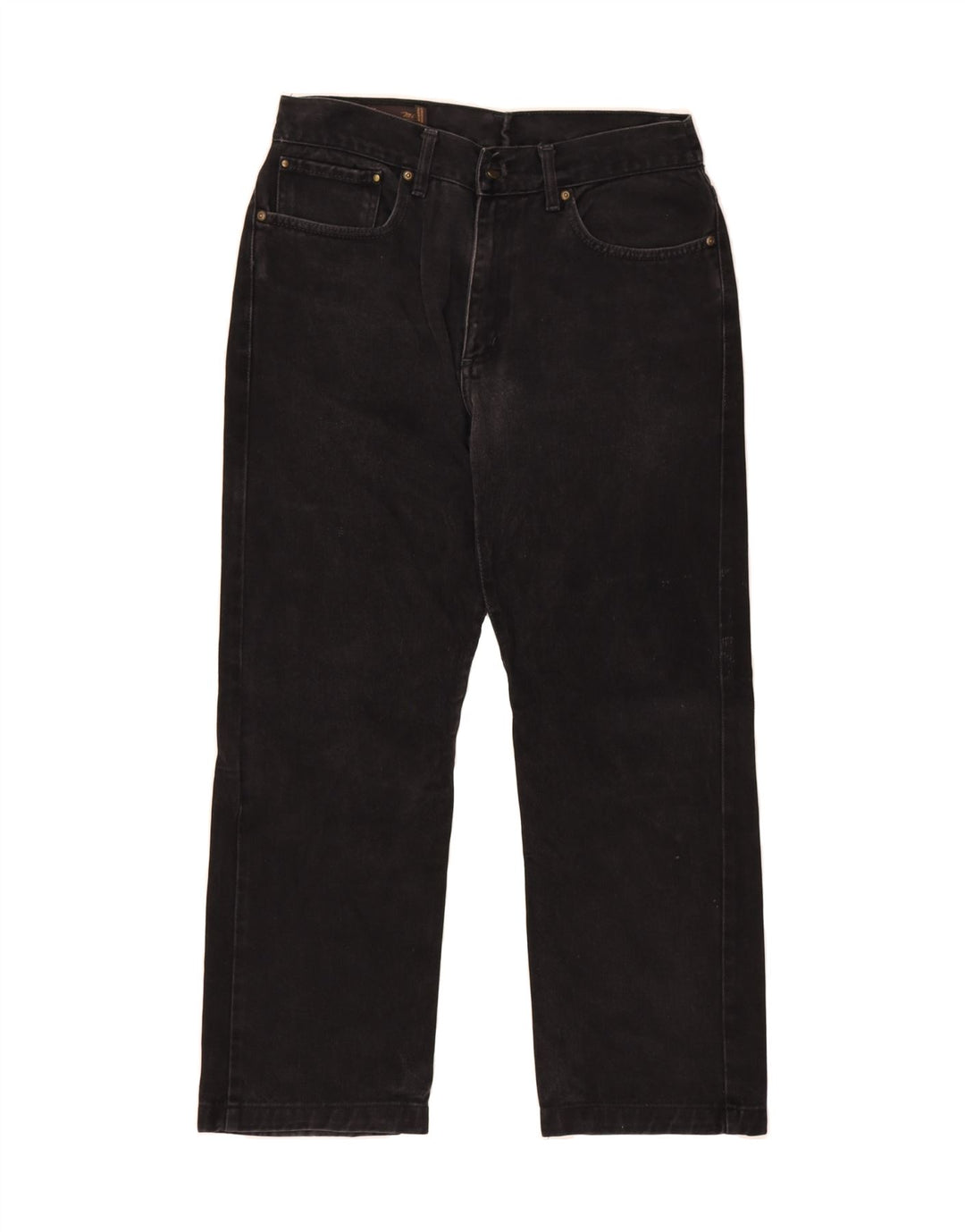 MARLBORO CLASSICS Womens Straight Jeans W29 L27 Black Cotton Vintage Marlboro Classics and Second-Hand Marlboro Classics from Messina Hembry 