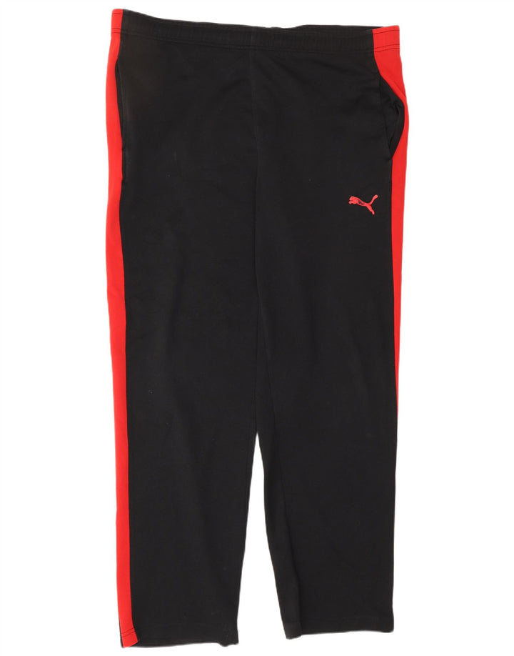 PUMA Mens Tracksuit Trousers XL  Black Colourblock