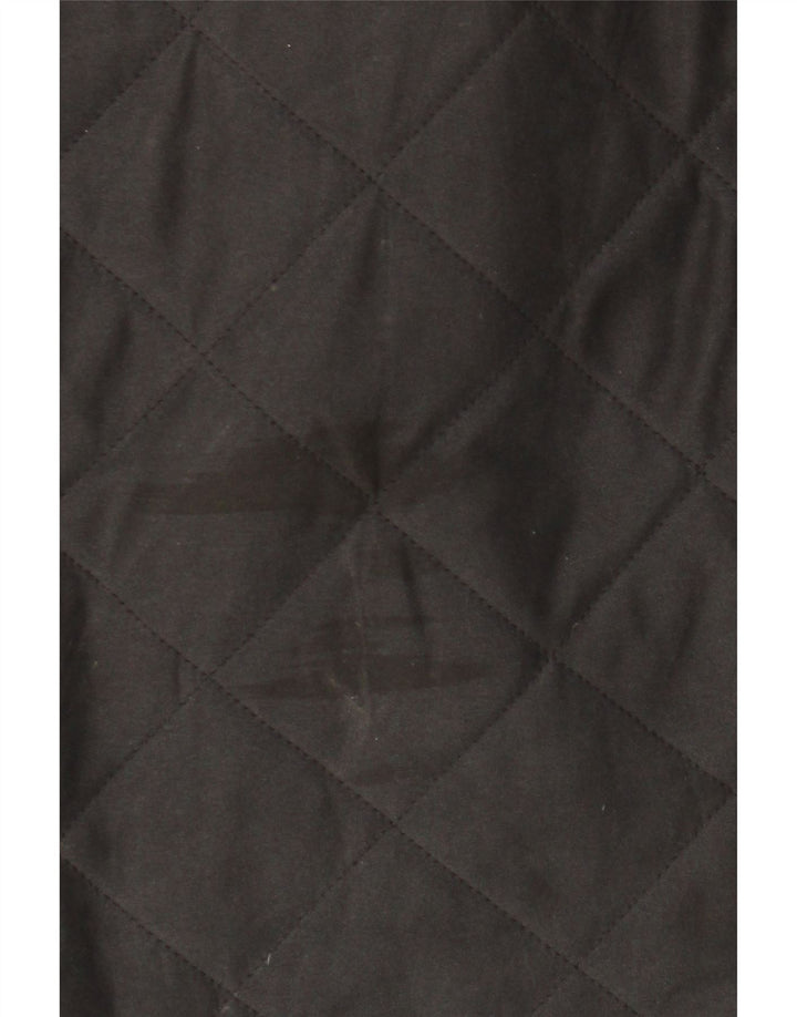 Barbour Mens Quilted Jacket UK 42 XL Brown Polyester