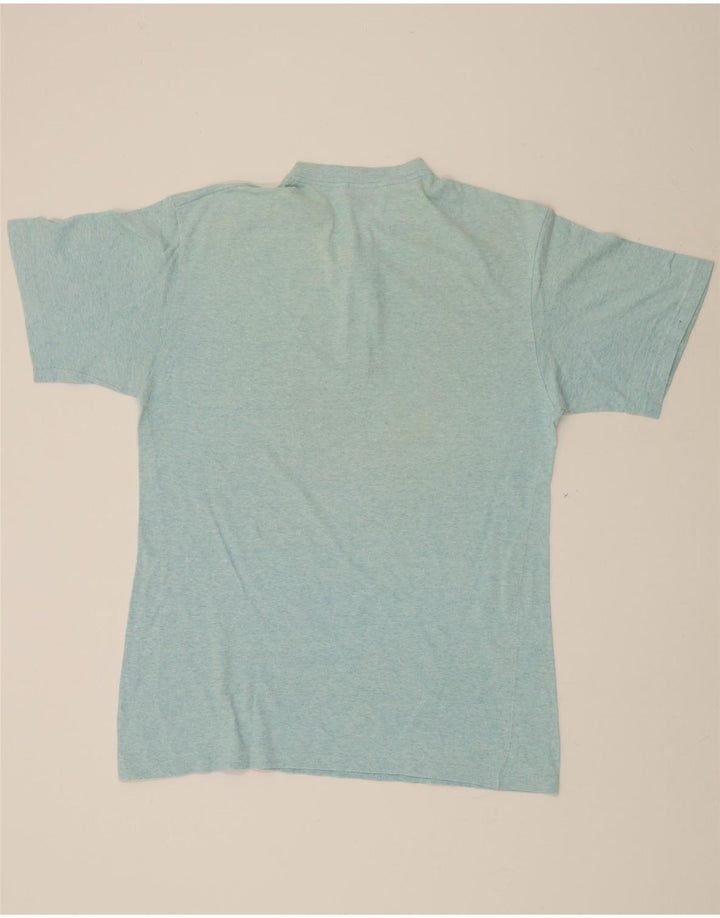 CASUCCI Mens T-Shirt Top 2XL Blue Cotton Vintage Casucci and Second-Hand Casucci from Messina Hembry 