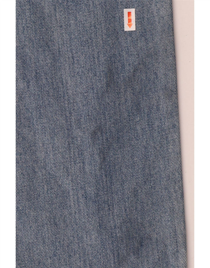 RIFLE Womens Straight Jeans W29 L34 Blue Cotton