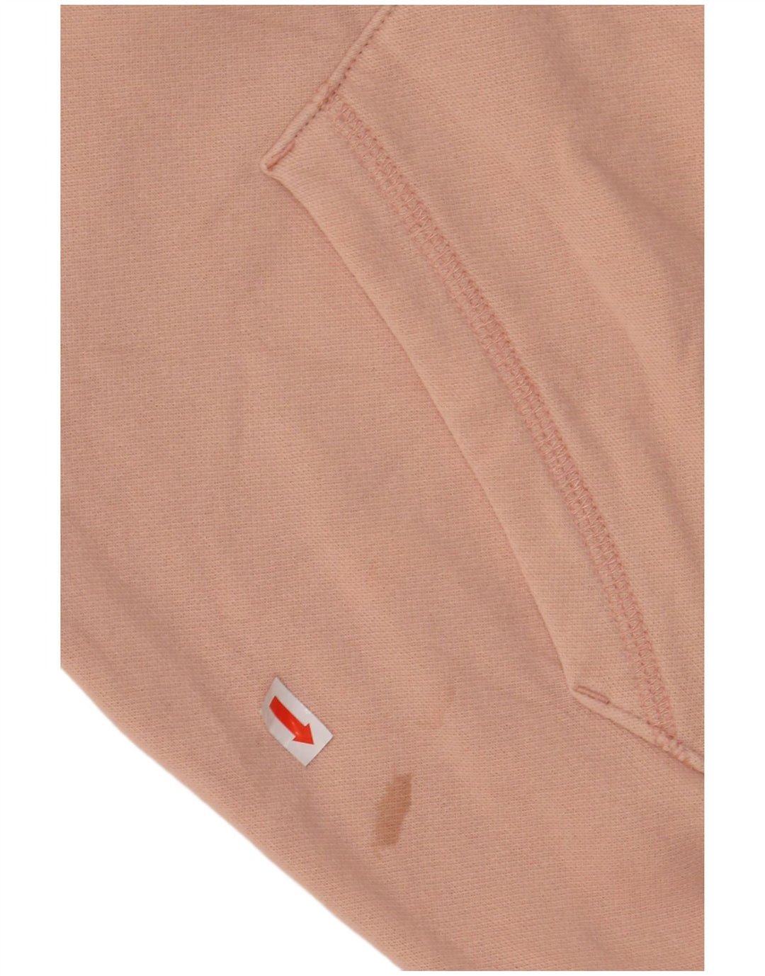 CHAMPION Womens Graphic Hoodie Jumper UK 16 Large Pink Cotton