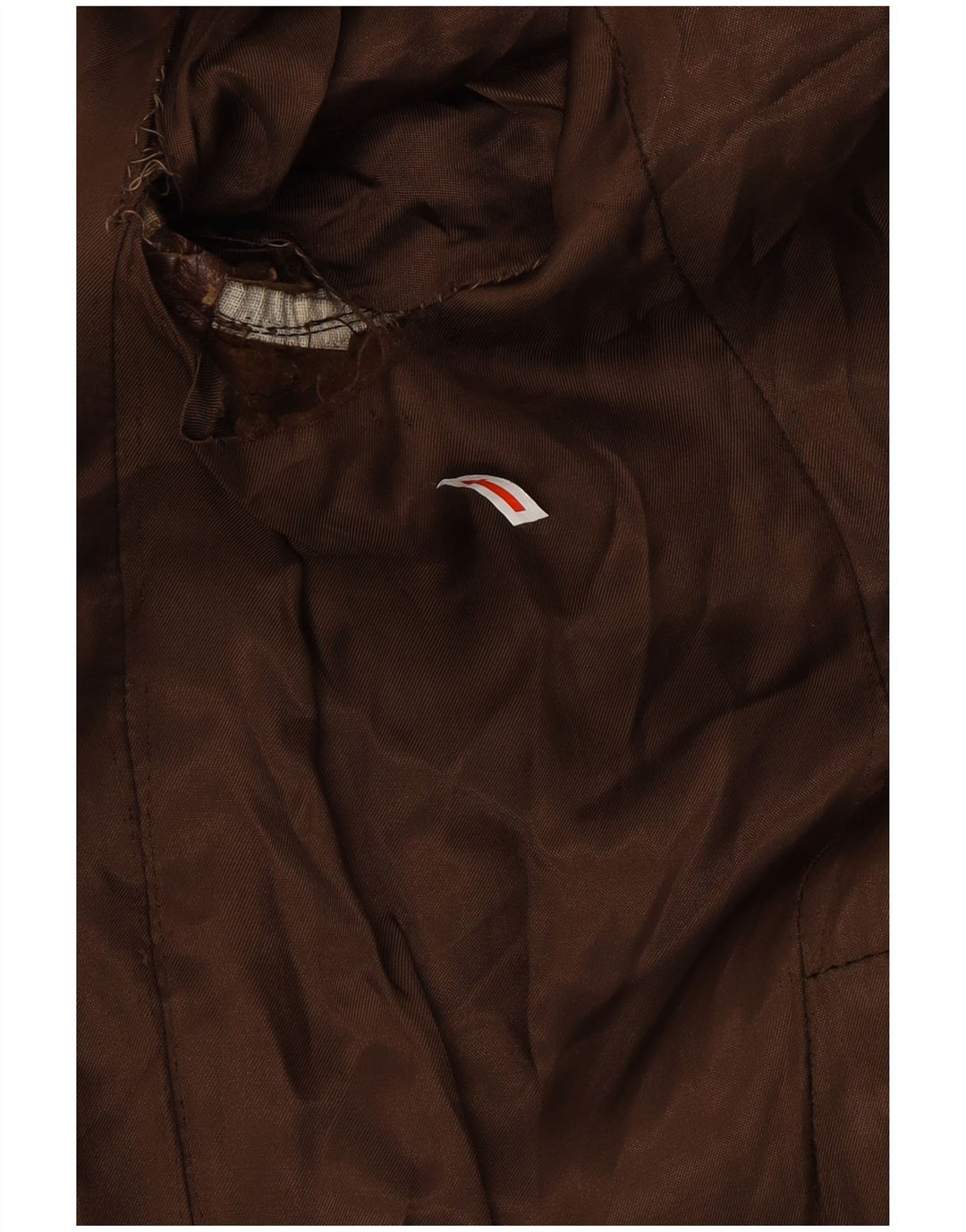 VINTAGE Mens Leather Coat UK 38 Medium Brown Leather