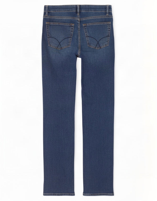 Crew Clothing Womens Straight Jeans UK 10 Small W30 L30 Blue Cotton