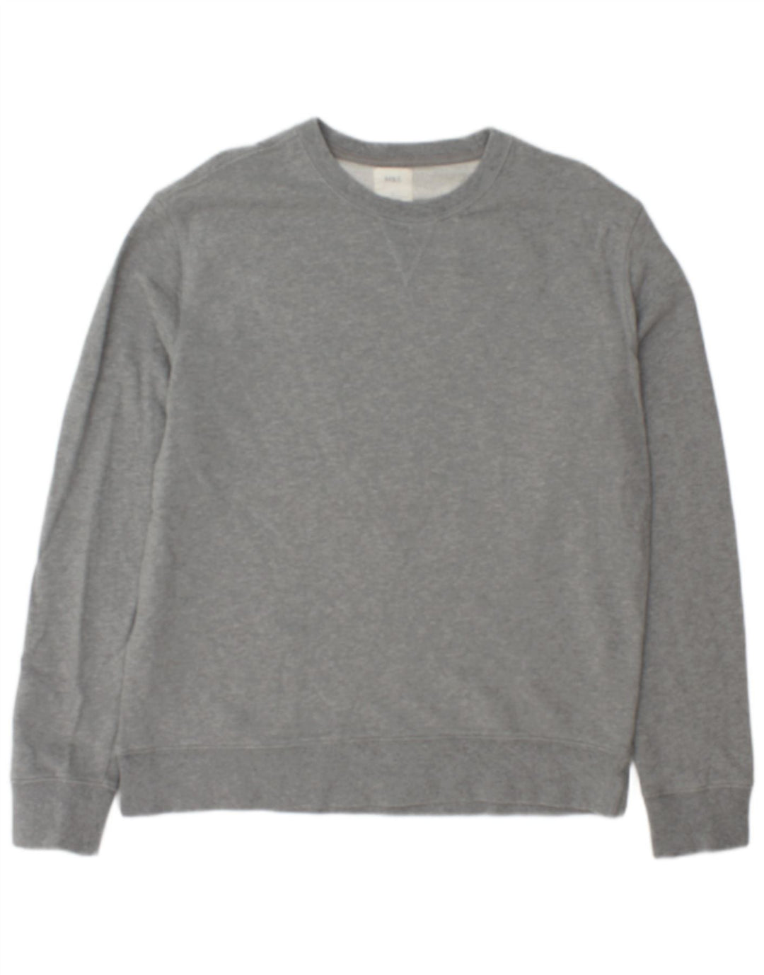 Marks & Spencer Mens Sweatshirt Jumper Large Grey Cotton