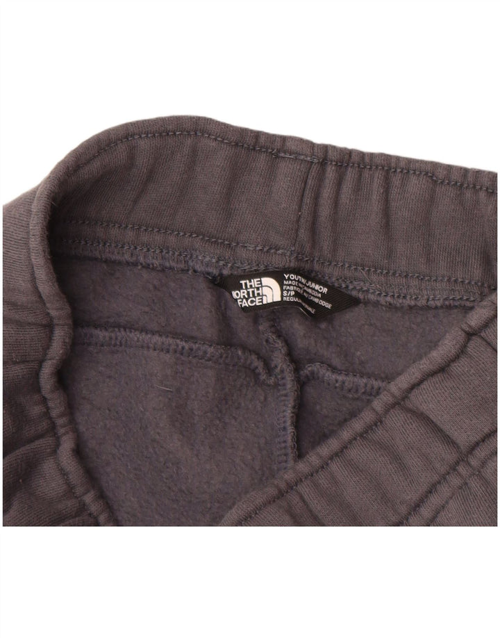 THE NORTH FACE Boys Tracksuit Trousers Joggers 7-8 Years Small Grey