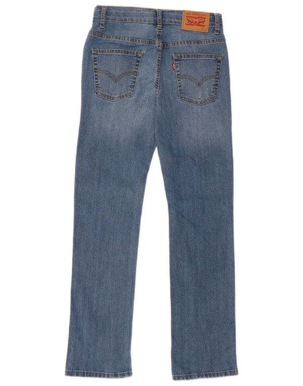 Levi's Girls 511 Distressed Slim Jeans 13-14 Years W26 L29 Blue Cotton