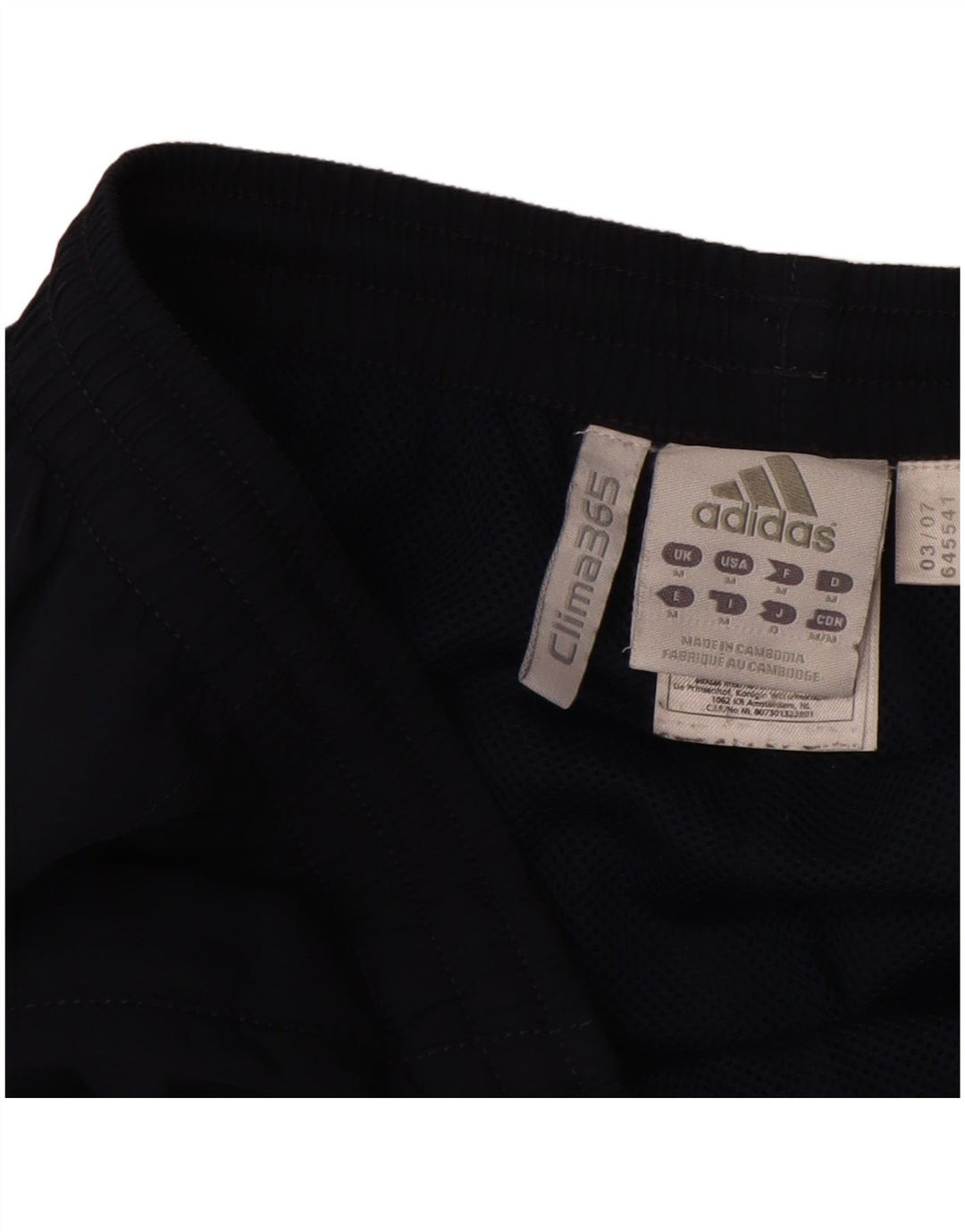 ADIDAS Mens Clima 365 Bermuda Sport Shorts Medium  Navy Blue Colourblock