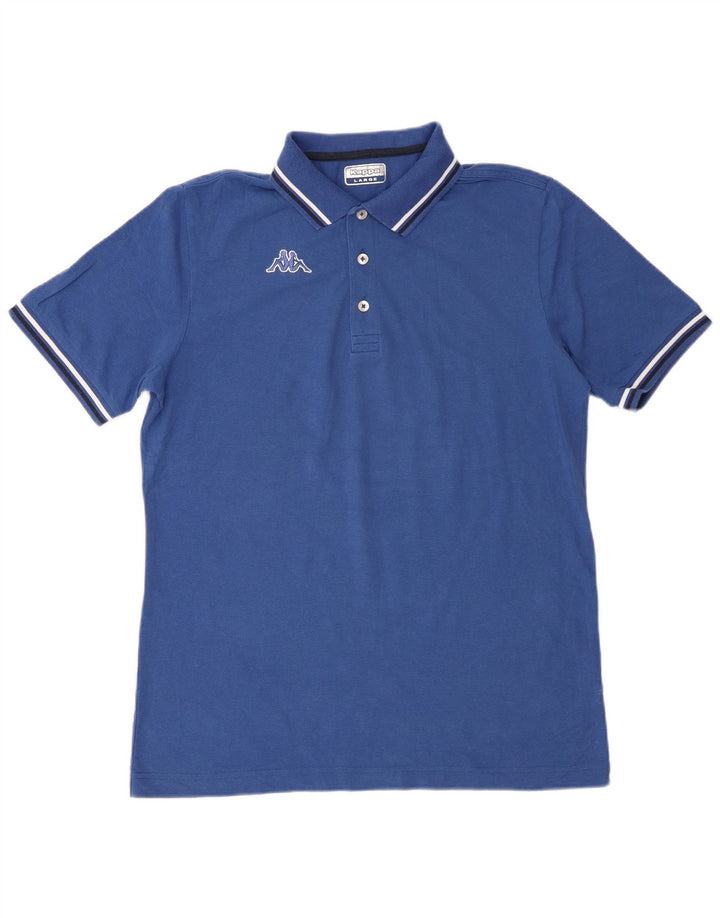 Kappa Mens Polo Shirt Large Blue