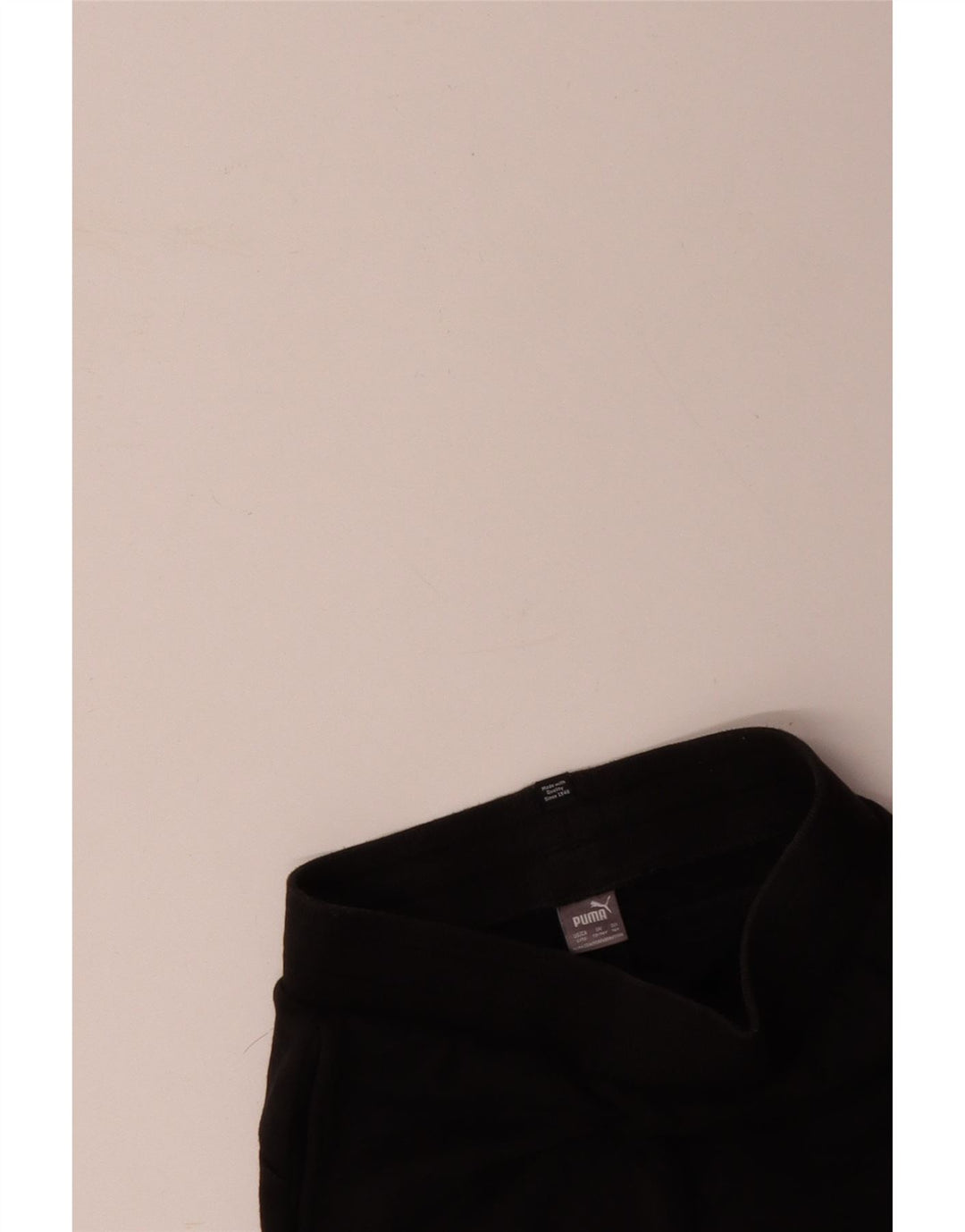 PUMA Boys Tracksuit Trousers Joggers 13-14 Years  Black Cotton