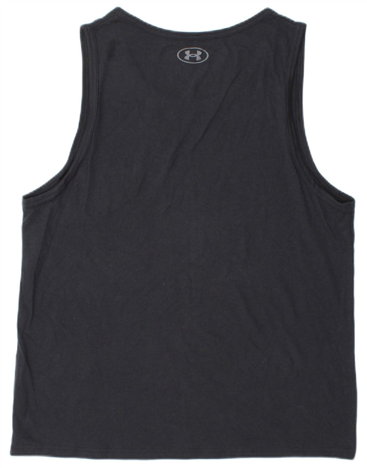Under Armour Mens Graphic Vest Top Large Black