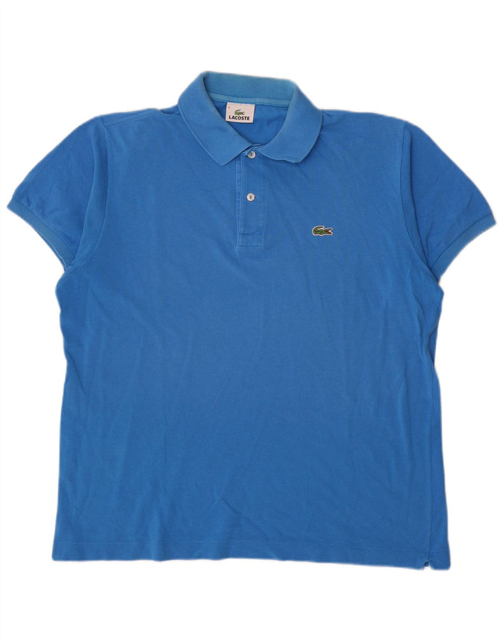 Lacoste Mens Polo Shirt Size 5 Large Blue