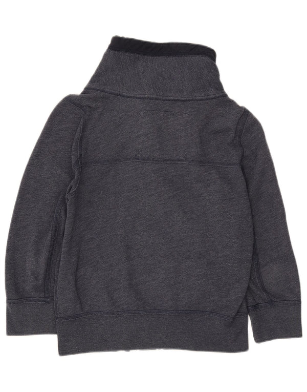Abercrombie & Fitch Womens Tracksuit Top Jacket UK 14 Large Navy Blue