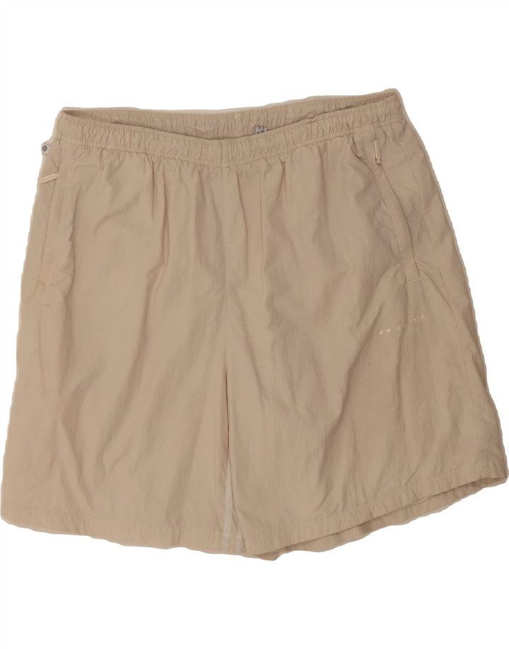ADIDAS Mens Sport Shorts XL  White Polyester Vintage Adidas and Second-Hand Adidas from Messina Hembry 