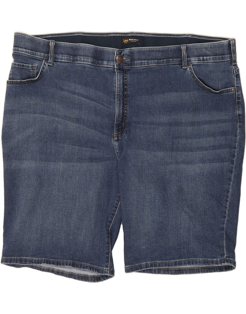 LEE Womens Mid Rise Regular Fit Denim Shorts W50 6XL Blue Cotton Vintage Lee and Second-Hand Lee from Messina Hembry 