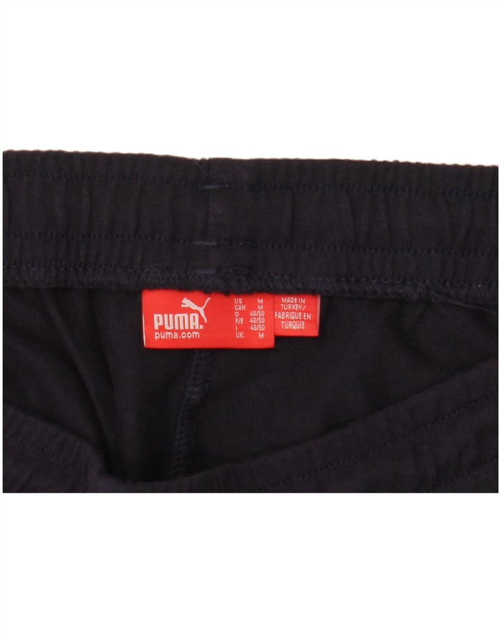 Puma Mens Tracksuit Trousers Medium  Navy Blue