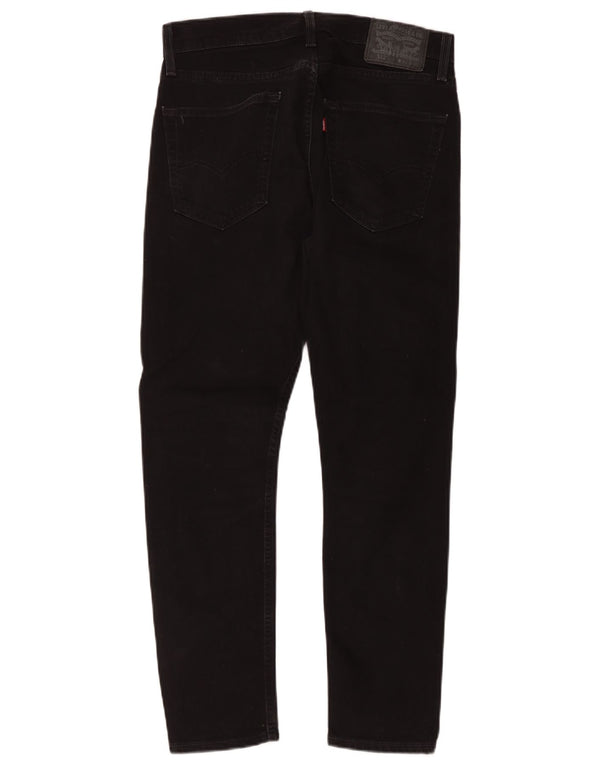 Levi's Mens 512 Slim Tapered Jeans W32 L30 Black Cotton