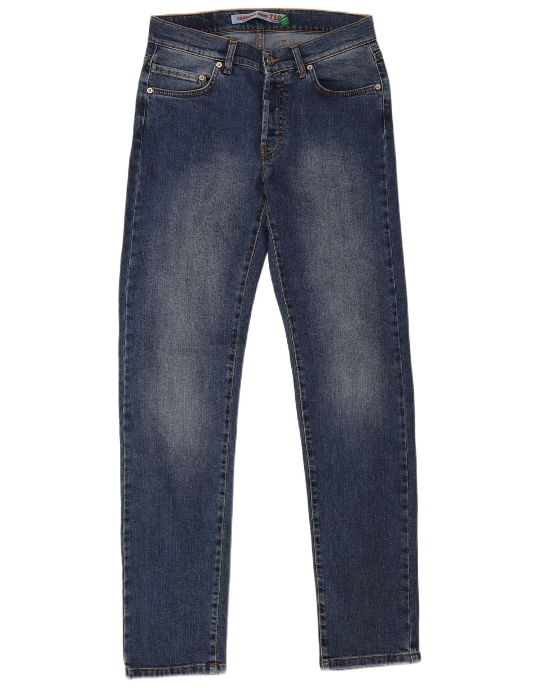 Carrera Mens 710 Regular Fit Slim Jeans W32 L33 Blue Cotton