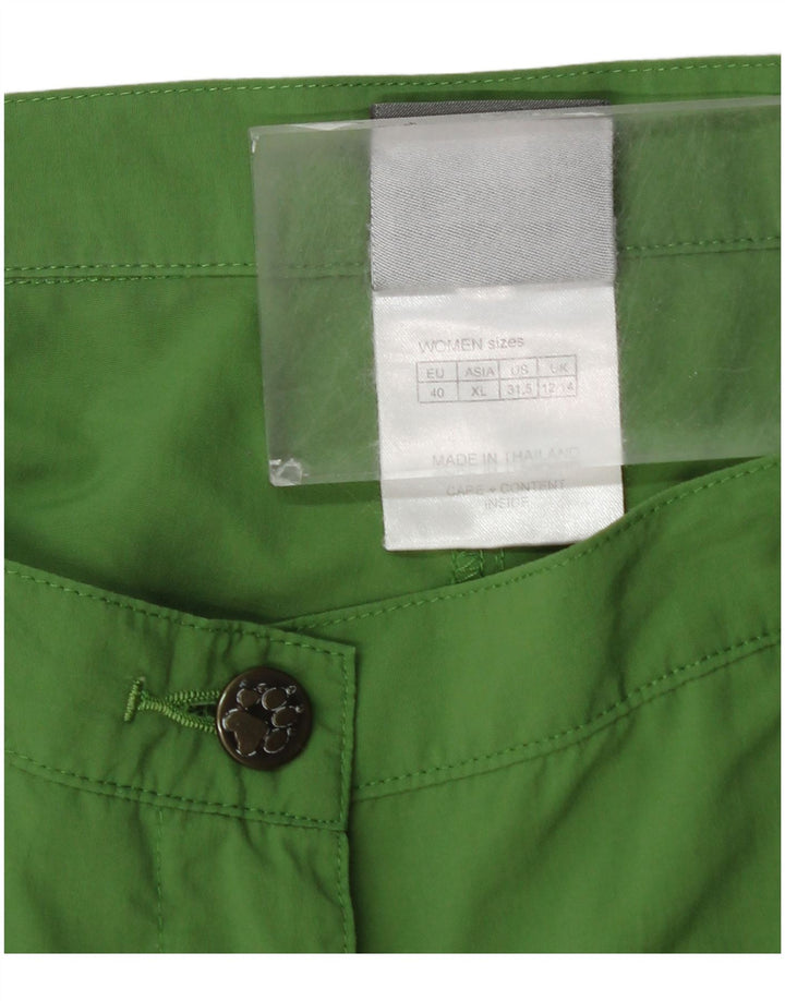 Womens Straight Cropped Trousers UK 12/14 Medium W30 L24