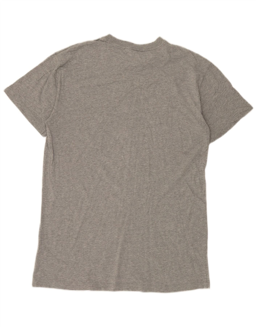 NIKE Mens T-Shirt Top Medium Grey Cotton