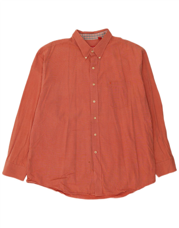 IZOD Mens Shirt 2XL Orange