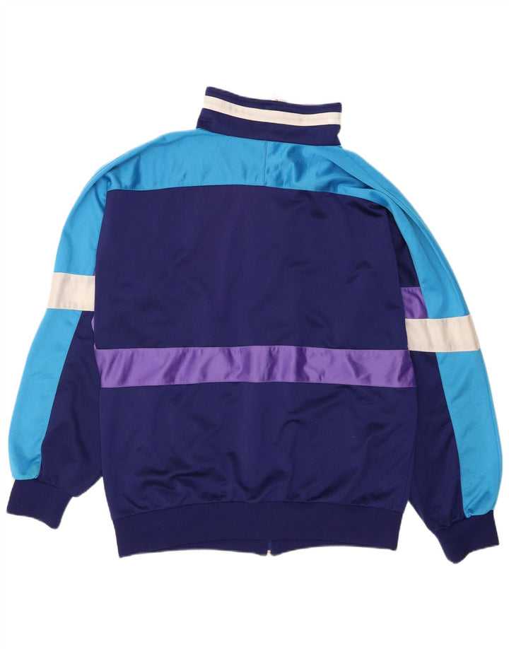 Leopard Mens Full Tracksuit UK 46/48 XL  Navy Blue Colourblock Polyester