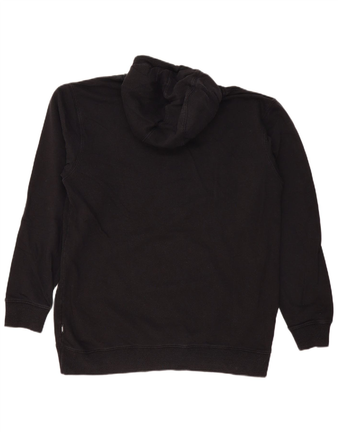 VANS Mens Graphic Hoodie Jumper Large Black