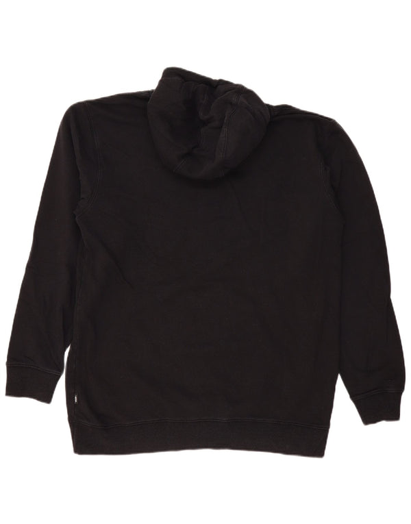 VANS Mens Graphic Hoodie Jumper Large Black