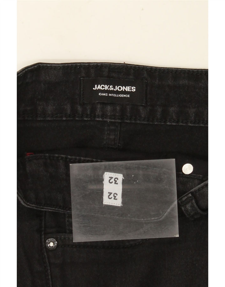 JACK & JONES Mens Slim Jeans W32 L32 Black