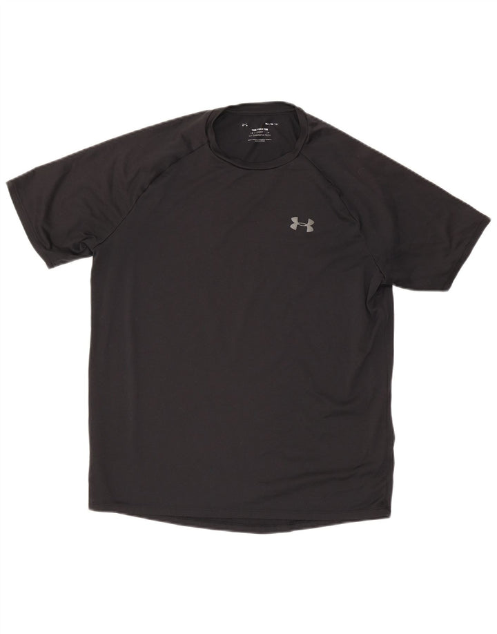 Under Armour Mens T-Shirt Top Medium Black