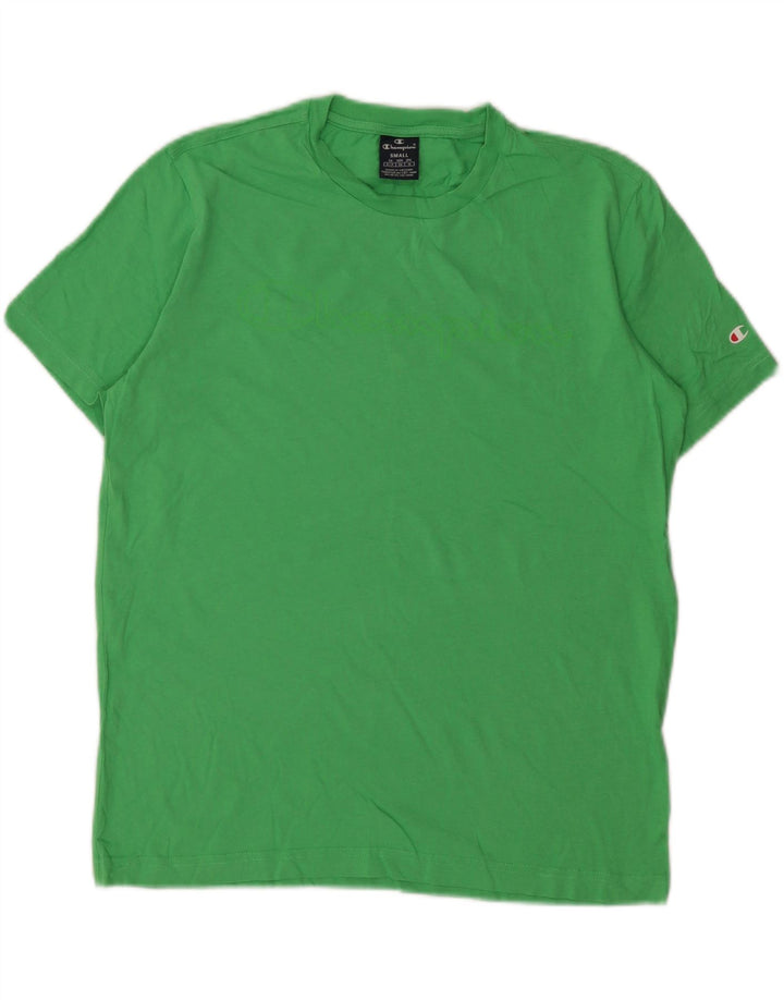 Champion Mens T-Shirt Top Small Green