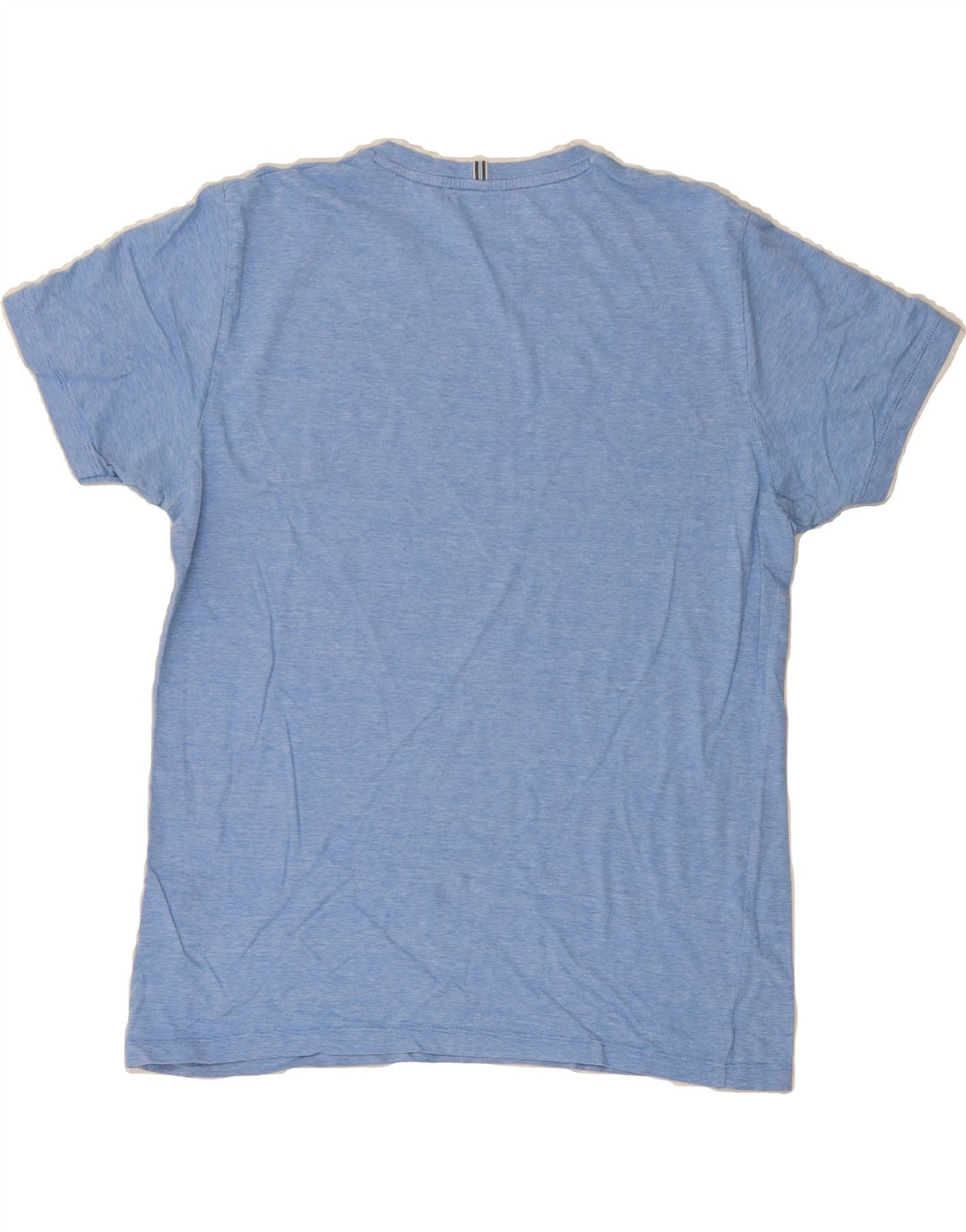 ESPRIT Mens Regular Graphic T-Shirt Top Medium Blue Cotton Vintage Esprit and Second-Hand Esprit from Messina Hembry 