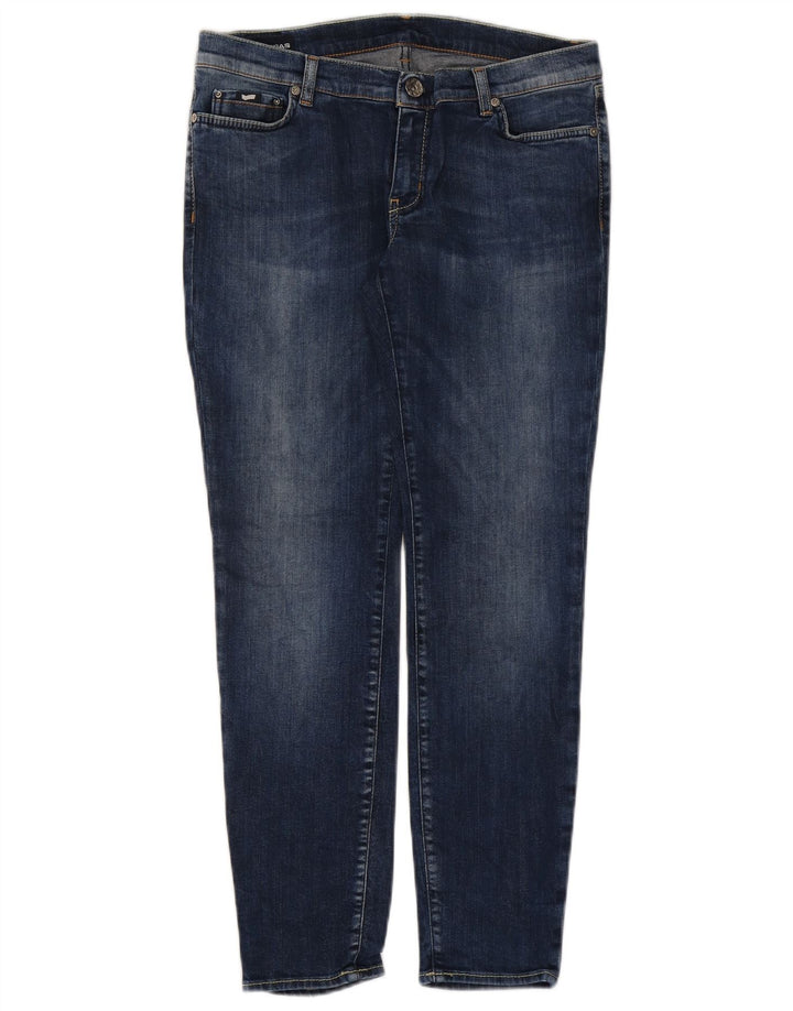 Gas Womens Slim Jeans W31 L28 Blue Cotton