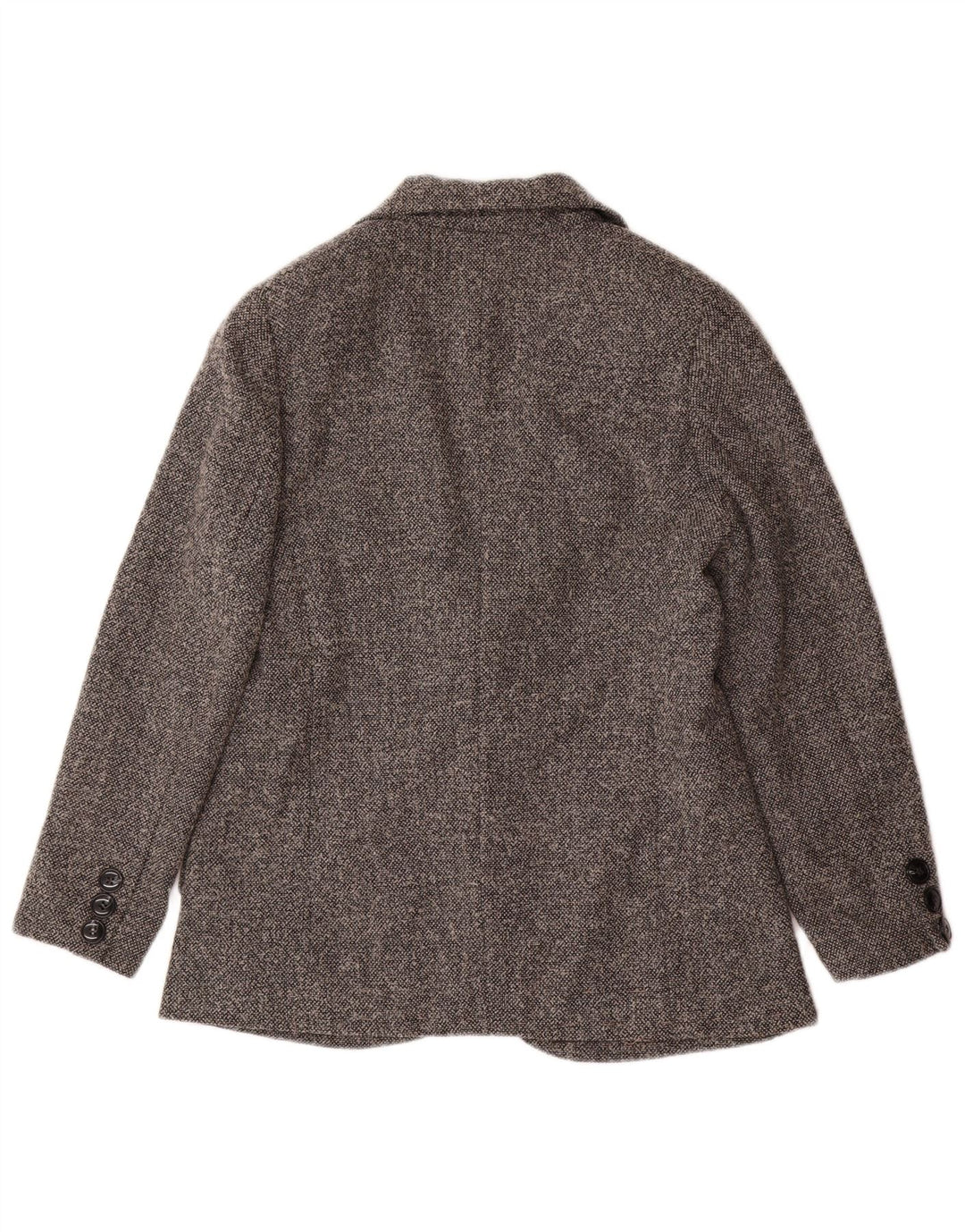 LUISA SPAGNOLI Womens 1 Button Blazer Jacket IT 44 Medium Grey Wool