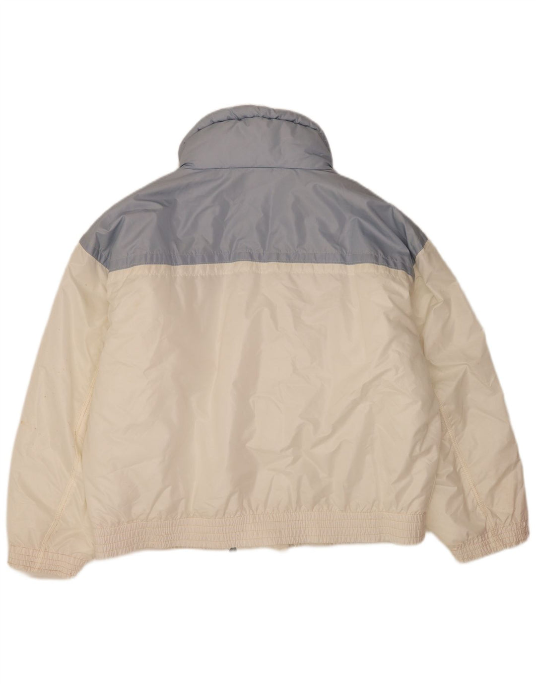 Luhta Mens Loose Fit Padded Jacket UK 42 Large White Colourblock Polyester