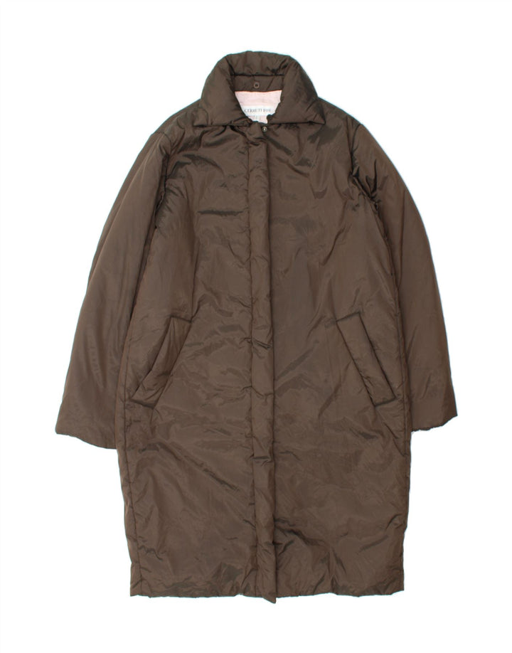 CERRUTI 1881 Womens Padded Coat IT 42 Medium Brown Polyamide Vintage Cerruti 1881 and Second-Hand Cerruti 1881 from Messina Hembry 