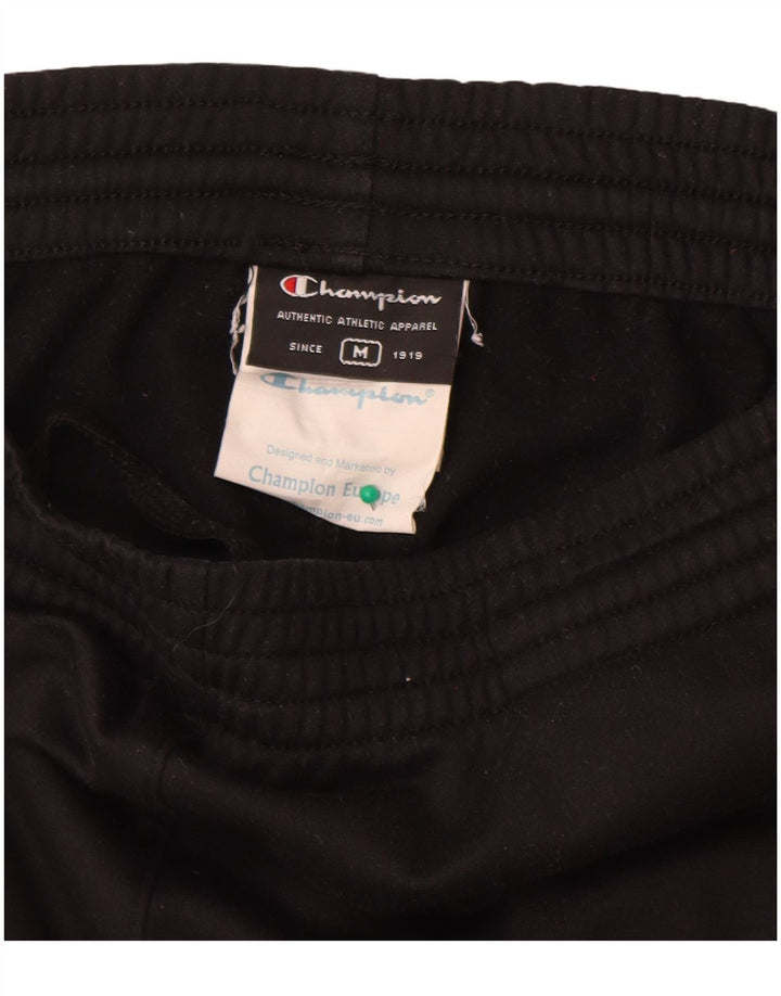 Champion Mens Tracksuit Trousers Medium  Black Polyester
