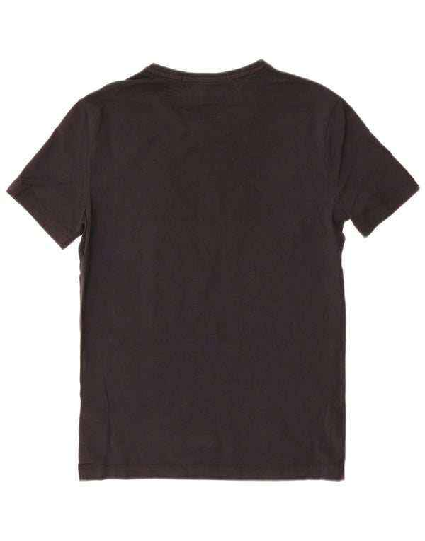Calvin Klein Jeans Mens Graphic T-Shirt Top Small Black Cotton
