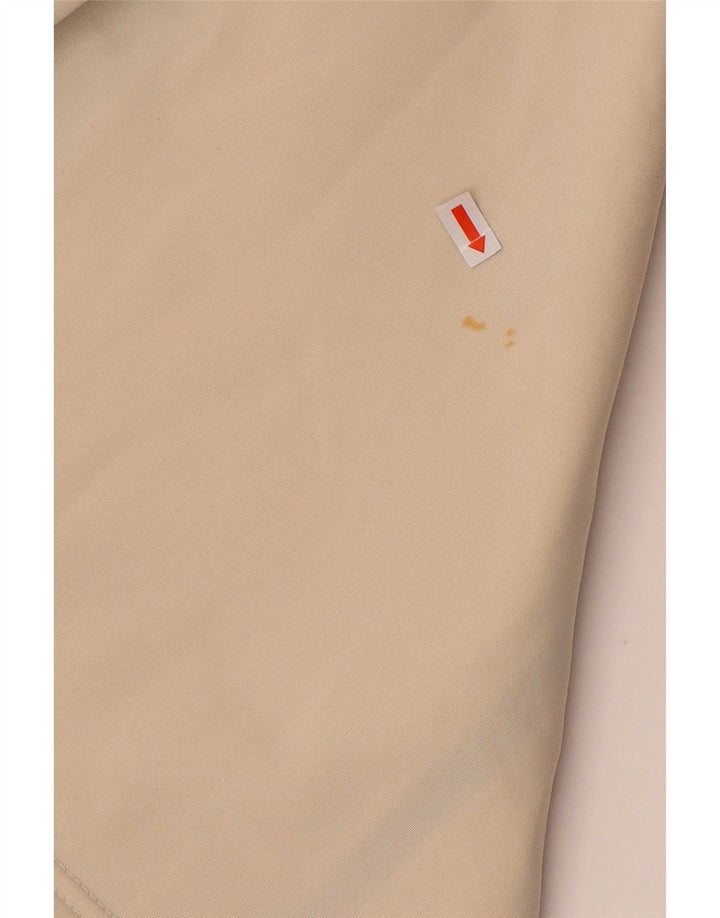 Spalding Mens Full Tracksuit Large Beige Colourblock Polyester