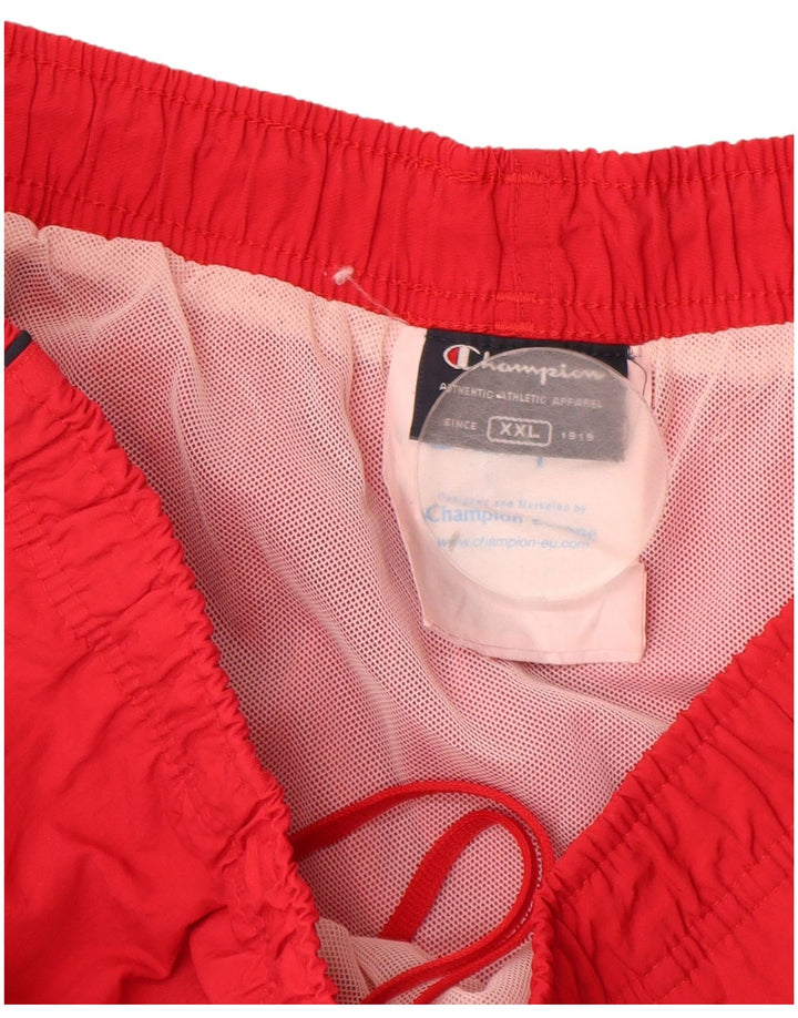 Champion Mens Swimming Shorts 2XL  Red Polyamide
