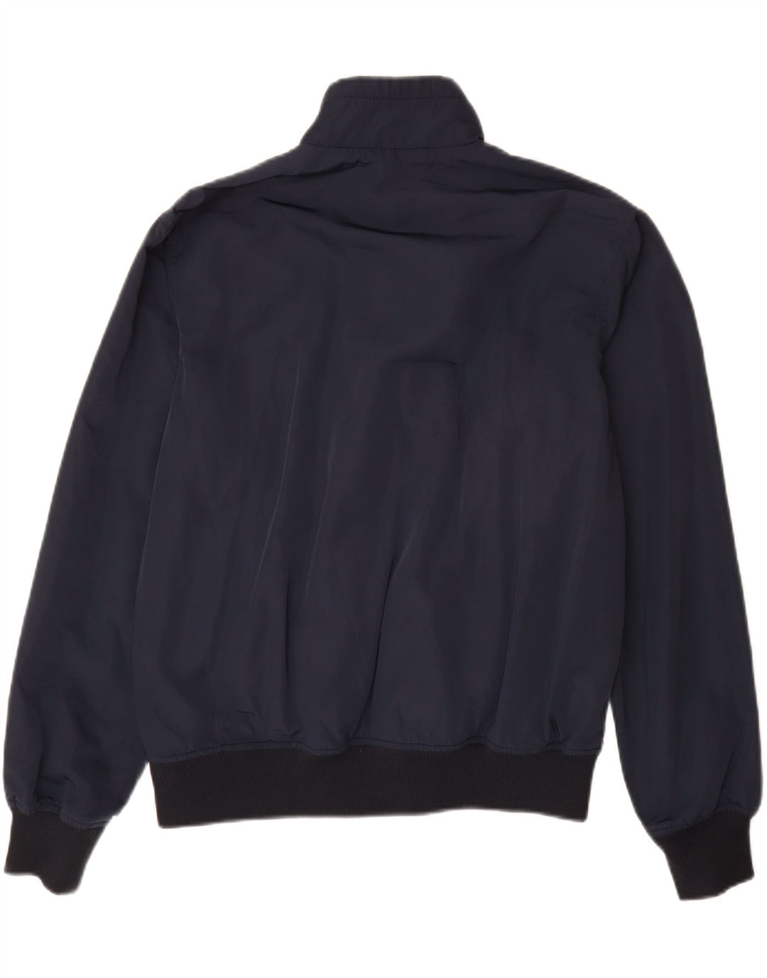 SERGIO TACCHINI Mens Bomber Jacket IT 48 Medium Navy Blue Polyester