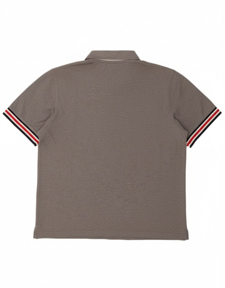 SUN68 Mens Polo Shirt 2XL Grey Cotton