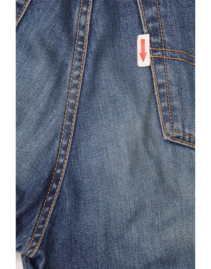 Diesel Mens Bootcut Jeans W32 L33 Blue Cotton