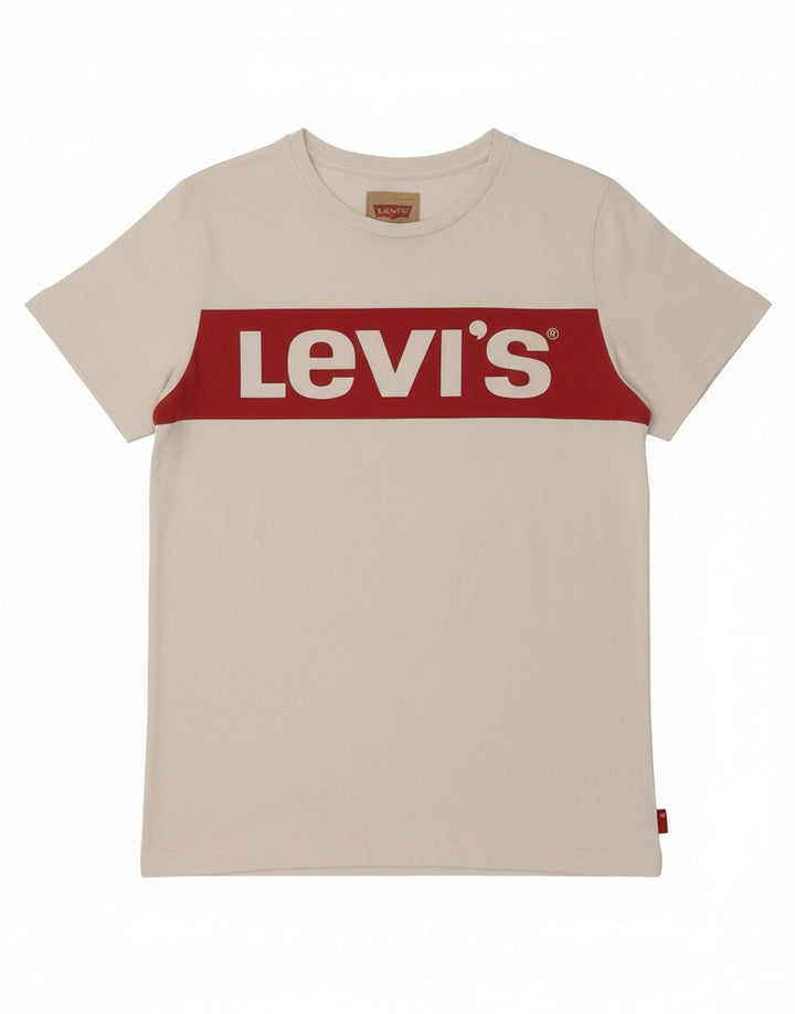 LEVI'S Boys Graphic T-Shirt Top 11-12 Years White