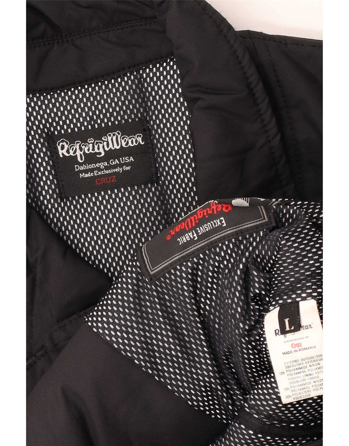 Refrigiwear Womens Cruz Windbreaker Jacket UK 14 Large Black Polyamide