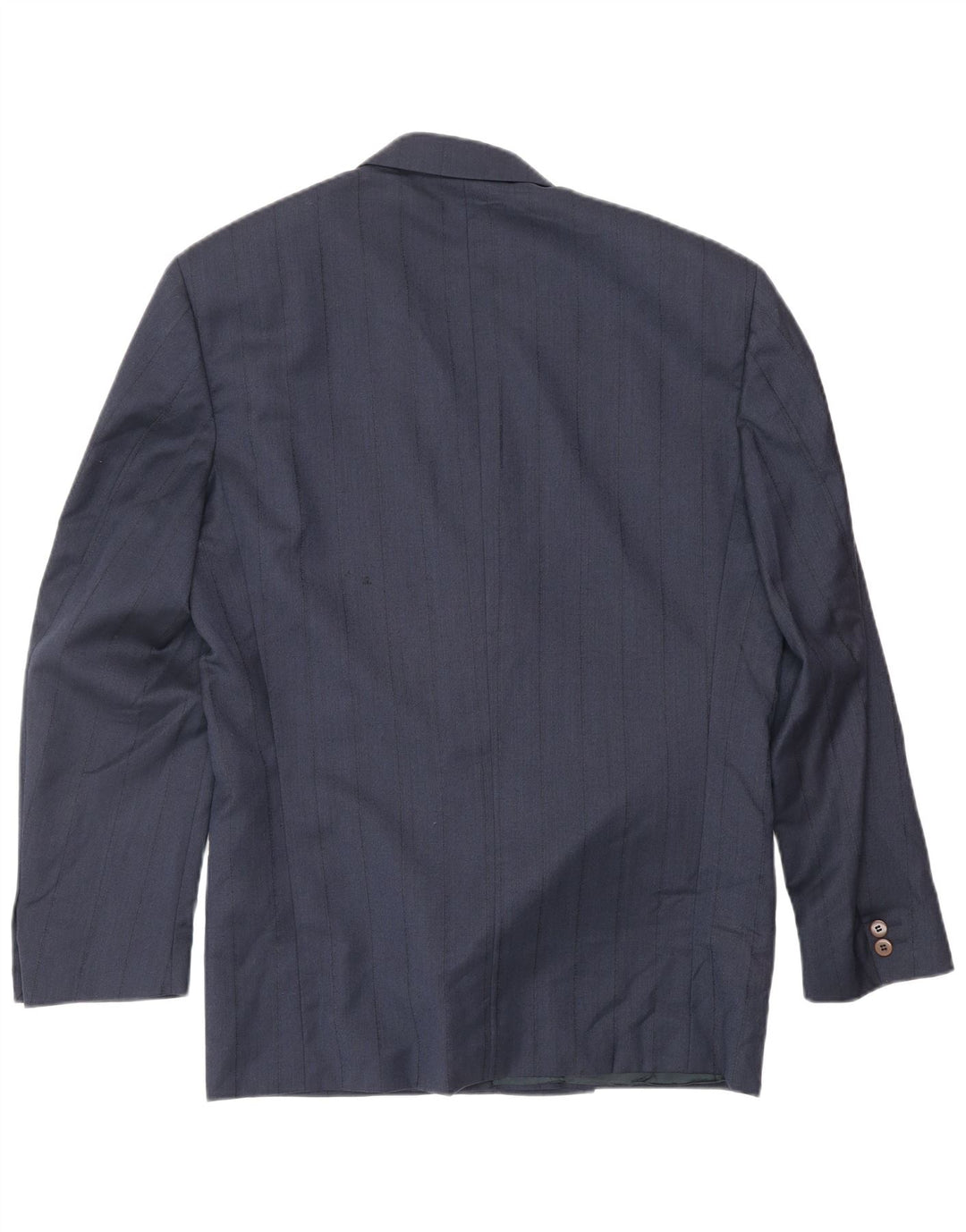 GIANNI VERSACE Mens 2 Piece Suit UK 40 Large W30 L30 Navy Blue Classic