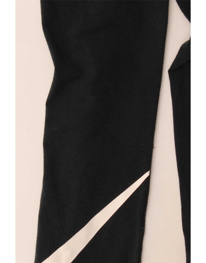 Nike Womens Graphic Leggings UK 10 Small Black