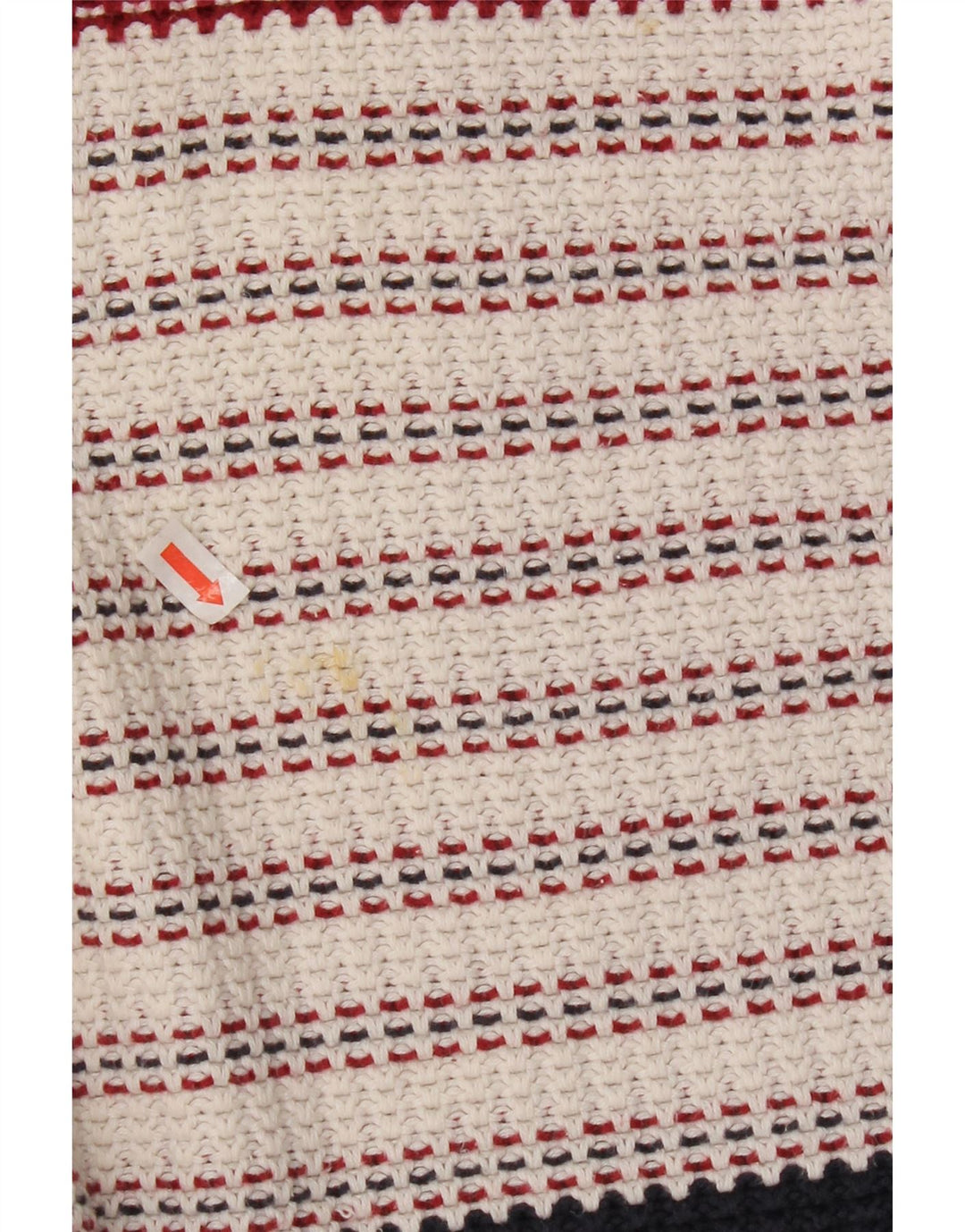 Tommy Hilfiger Mens Crew Neck Jumper Sweater Large Multicoloured Striped