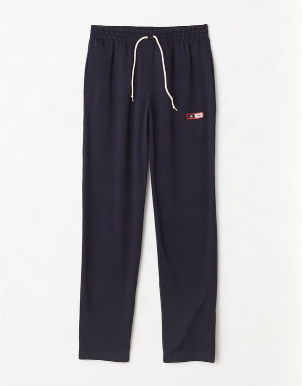 Adidas Mens Tracksuit Trousers Medium Navy Blue Polyester