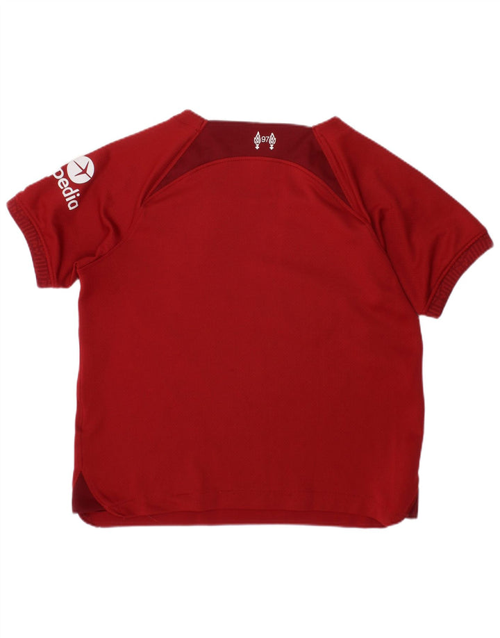 Nike Boys Liverpool Graphic T-Shirt Top 5-6 Years Red
